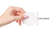 Cliganic Premium Cotton Rounds for Face (300 Count) - Makeup Remover Pads, Hypoallergenic, Lint- | 100% Pure Cotton
