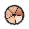TEMPTU S/B Silicone-Based Concealer Wheel | 5 Natural Skin Tone Shades For Weightless Coverage Of Redness, Dark Spots & Discolorations