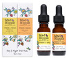 Mad Hippie Skin Care Set, Day & Night Dual Pack Includes 1 - Vitamin C Serum with Vitamin E & 1 - Vitamin A Serum with HPR & Aloe, Natural Vegan Active Ingredients, Travel Size, 0.5 Fl Oz Ea