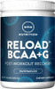 MRM Nutrition Reload BCAA+G Post-Workout Recovery| Watermelon Flavored| 9.6g Amino Acids| with CarnoSynA®| Muscle Recovery| Keto Friendly| 26 Servings