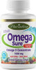 Paradise Herbs, Omega Sure Premium Fish Oil | Omega-3 1,000 mg, 400 EPA, 200 DHA | 60 Pesco Vegetarian Softgels