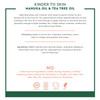 Desert Essence Kinder to Skin Manuka Oil & Tea Tree Oil 4fl. oz. - Gluten- Vegan Cruelty  – Tea Tree Oil & Manuka Oil Solution Desert Essence Kinder to Skin Manuka Oil & Tea Tree Oil 4fl. oz. - Gluten- Vegan Cruelty  – Tea Tree Oil & Manuka Oil Solution