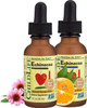 CHILDLIFE ESSENTIALS Liquid Echinacea for Kids - Immune Booster for Kids, All-Natural, Gluten-Free, Allergen-Free, Kids Echinacea Drops - Natural Orange Flavor, 1-Ounce Bottle (Pack of 2)