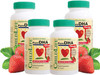 ChildLife Essentials Pure DHA Dietary Supplement - DHA for Kids, Supports Healthy Brain Growth & Function, All-Natural, Gluten-, Kids DHA Supplement - Natural Strawberry Flavor - 90 Count (Pack of 4)