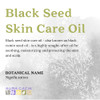 Aura Cacia Black Seed Skin Care Oil | GC/MS Tested for Purity | 118ml (4 fl. oz.)