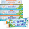Auromere Ayurvedic Herbal Toothpaste, Classic Licorice Flavour - Vegan, Natural, Non GMO, Fluoride Free, Gluten Free, with Neem & Peelu (4.16 oz), 3 Pack