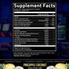 Gaspari Nutrition x GLHF Gaming Energy, Enhanced Focus, Extra Energy, Improved Hydration (30 Servings, Pineapple Coconut)