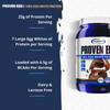 Gaspari Nutrition Proven Egg, 100% Egg White Protein, 25g Protein, Keto Friendly, Dairy Free, Lactose Free, Soy Free - Chocolate, 2 lbs