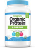 Orgain Organic Plant Based Protein & Greens Powder, Vanilla Bean - 1.94 Pound & Organic Plant Based Protein + Superfoods Powder, Vanilla Bean - Vegan, Non Dairy, Lactose Free, No Sugar Added, 2.02 lb