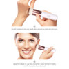 DUcare Flat Top Foundation Brush 1PCS + Kabuki Brushes 3Pcs Foundation Brush& Concealer Brush& Blusher Brush