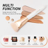 DUcare Foundation Brush Kabuki Makeup Tools Blending Brushes for Face Liquid Cream Powder - Buffing and Stippling & Concealer