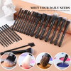 DUcare Makeup Brushes Professional 27Pcs + DUcare Makeup Brush Organizer