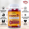 Vitamin D3 5000 IU 125mcg Gummies by New Age - 2 Pack - Support Immune Health - Non-GMO, Gluten-Free, Dairy-Free, No Gelatin - 120 Count