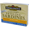 Crown Prince Brisling Sardines in Mustard Sauce, 3.75 Ounce -- 12 per case.