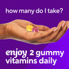 Vitafusion Omega 3 EPA/DHA Gummy Vitamins for Adults Dietary Supplement Lemon, Berry & Cherry Flavors 120 Each