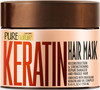 Keratin Hair Mask  Hydrating and Moisturizing Treatment for Dry Damaged Hair and Split Ends  Deep Conditioner Repair Products for Women  Ideal for Curly and Frizzy Hair