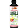 Barleans Organic Oils Seriously Delicious Pink Lemonade Swirl from Algae Oil with 630 mg of Omega3 EPA/DHA  Vegan AllNatural Fruit Flavor NonGMO GlutenFree  16 oz