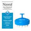 Nizoral AntiDandruff Shampoo 7oz and Scalp Massager Brush Bundle