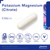 Pure Encapsulations Potassium Magnesium citrate 180 vcaps