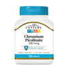 21st Century Chromium Picolinate 200 mcg Tablets 100 ea