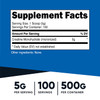 Nutricost Creatine Monohydrate Micronized Powder 500G, 5000mg Per Serv - Pure Micronized Creatine Monohydrate