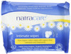 Natracare Organic Intimate Cotton Wipe  12 Pack Value Size 144 Wipes Total 12 Count