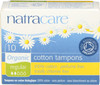 Natracare Tampon Regular Non Applicator 10 ct