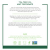 Desert Essence Tea Tree Oil Toothpaste  Mint  6.25 Oz  Refreshing Taste  Deep Cleans Teeth  Gums  Helps Fight Plaque  Sea Salt  Pure Essential Oil  Baking Soda  Promotes Healthy Mouth