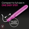 U by Kotex Click Compact Multipack Tampons Regular/Super Absorbency Unscented 45 Count