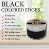 Okay Colored Edges No Flaking All Day Hold Conceals Gray Growth Plus Edge Control Black 0.5 Fl Oz