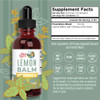 MaryRuth Organics Organic Lemon Balm Leaf Liquid Drops