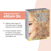 one n only Acid Perm with Argan Oil for Smooth Shiny and Softer Hair Curls Use on Normal Tinted and Highlighted Hair Controlled Processing Through Natural Body Heat