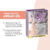 One n Only Shiny Silver Perm with Argan Oil for Gray Hair Enhances Natural Silver Highlights Exothermic Chemical Heat Ensures Gentle Deep and Even Processing