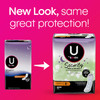 U by Kotex Security Maxi Feminine Pads Overnight Absorbency Unscented 28 Count