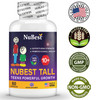 NuBest Tall 10+ - Advanced Bone Strength Formula - Supports Immunity, Healthy Development & Optimal Wellness - for Children (10+) & Teens Who Drink Milk Daily - 60 Capsules (1 Pack)