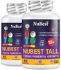 NuBest Tall 10+ - Advanced Growth Formula - Powerful Bone Strength Support - for Children (10+) & Teens Who Drink Milk Daily - Grow Strong and Stay Healthy (Pack of 2)
