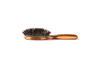 Bass Brushes  Shine  Condition Hair Brush  Natural Bristle FIRM  Pure Bamboo Handle  Small Oval  Striped Finish  Model 898  SB