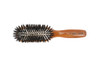 Bass Brushes  Shine  Condition Hair Brush  Natural Bristle FIRM  Pure Bamboo Handle  Medium Paddle  Dark Finish  Model 897  DB