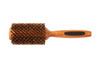 Bass Brushes  Straighten  Curl Round Hair Brush  Premium Natural Bristle  Pure Bamboo Handle  Extra Large Barrel  Model 912