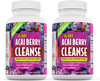 Applied Nutrition 14-Day Acai Berry Cleanse  56 Tablets Pack of 2  Weight-Loss Support Flush  Milk Thistle  56 Total Servings