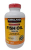 Kirkland Signature Natural Fish Oil Concentrate with Omega3 Fatty Acids  400 Softgels Pack of 2