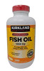 Kirkland Signature Natural Fish Oil Concentrate with Omega3 Fatty Acids  400 Softgels Pack of 2