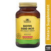 Sunshine Nutrition Biotin 5000Mcg High Strength Form 100 Capsules