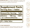 Solgar Yeast-Free Selenium 100 mcg - 100 Tablets