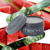 menu hair CLAY 100ml mens hair products  Great for matt choppy and dishevelled styles. SIGNATURE WATERMELON FRAGRANCE  Mens hair wax w/medium hold  matt finish. Single walled 100ml styling puck