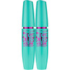 Maybelline New York Volum Express The Mega Plush Washable Mascara Makeup Blackest Black 2 Count Washable Blackest Black