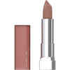 Maybelline Color Sensational Lipstick Lip Makeup Matte Finish Hydrating Lipstick Nude Pink Red Plum Lip Color Gone Griege 0.15 oz; Packaging May Vary