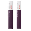 Pack of 2 Maybelline New York SuperStay Matte Ink Liquid Lipstick Originator  110