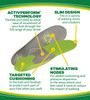 Dr. Scholls FITNESS WALKING Insoles/Reduce Stress and Strain on your Lower Body while you Walk and Reduce Muscle Soreness for Mens 814 also available for Womens 610 1 Pair