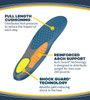 Dr. Scholls Heavy Duty Support Pain Relief Orthotics Designed for Men over 200lbs with Technology to Distribute Weight and Absorb Shock with Every Step for Mens 814
